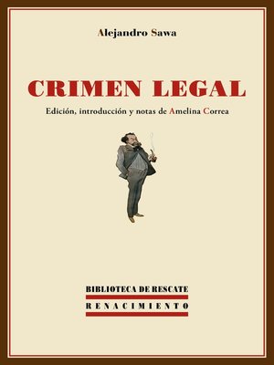 cover image of Crimen legal